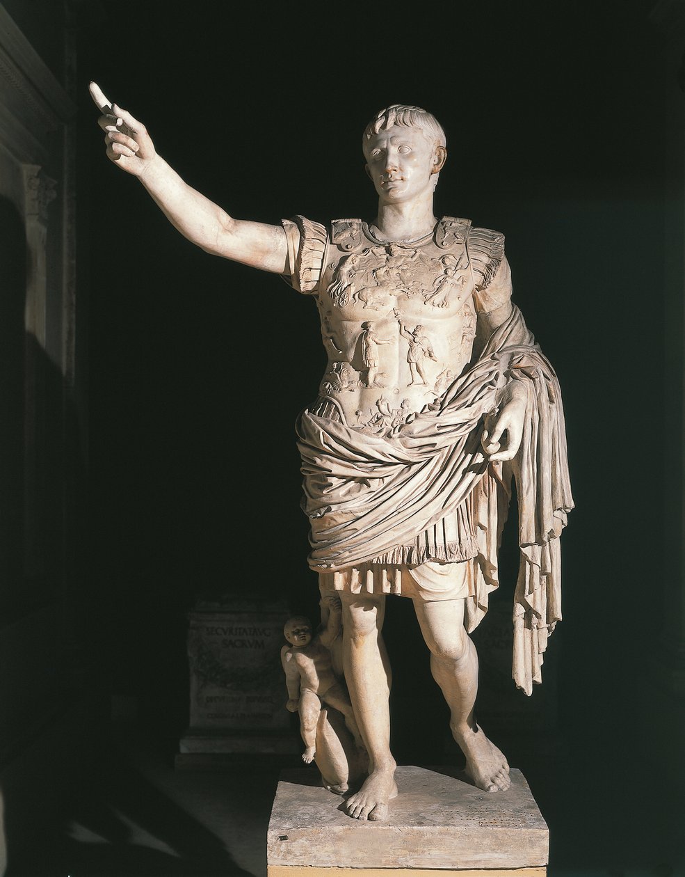 Augusto de Prima Porta de Roman Roman