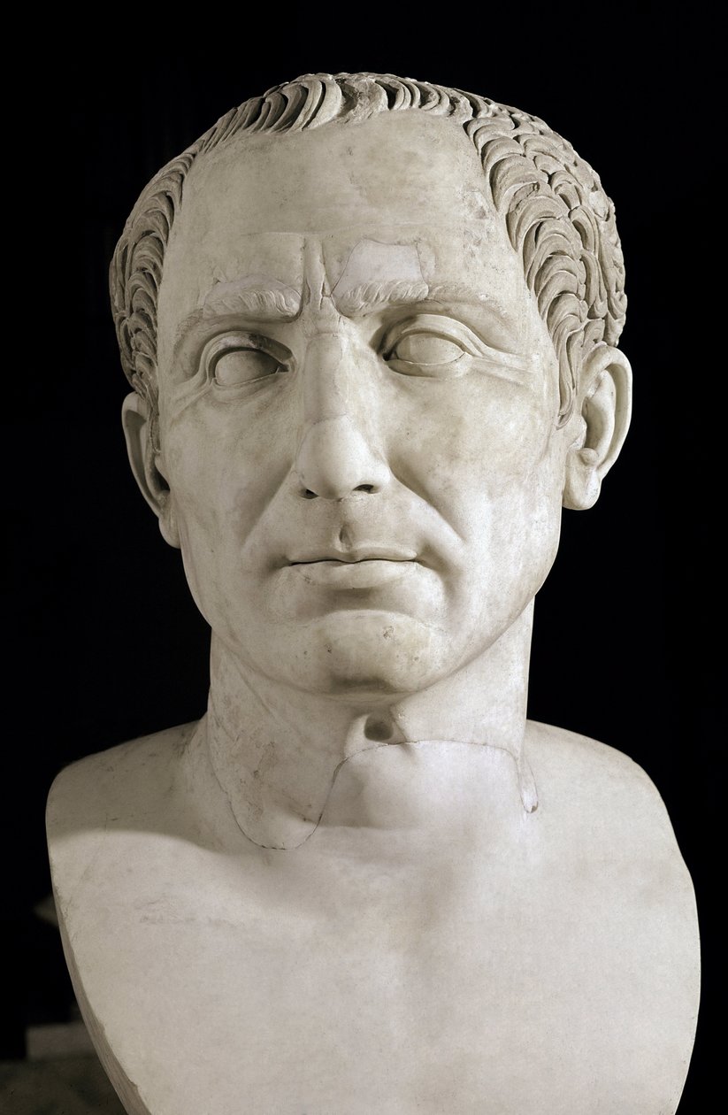 Busto de Julio César de Roman Roman