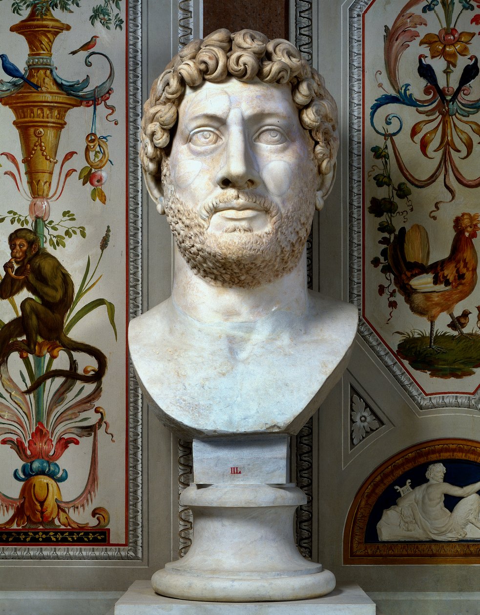 Busto de mármol del emperador Adriano de Roman Roman