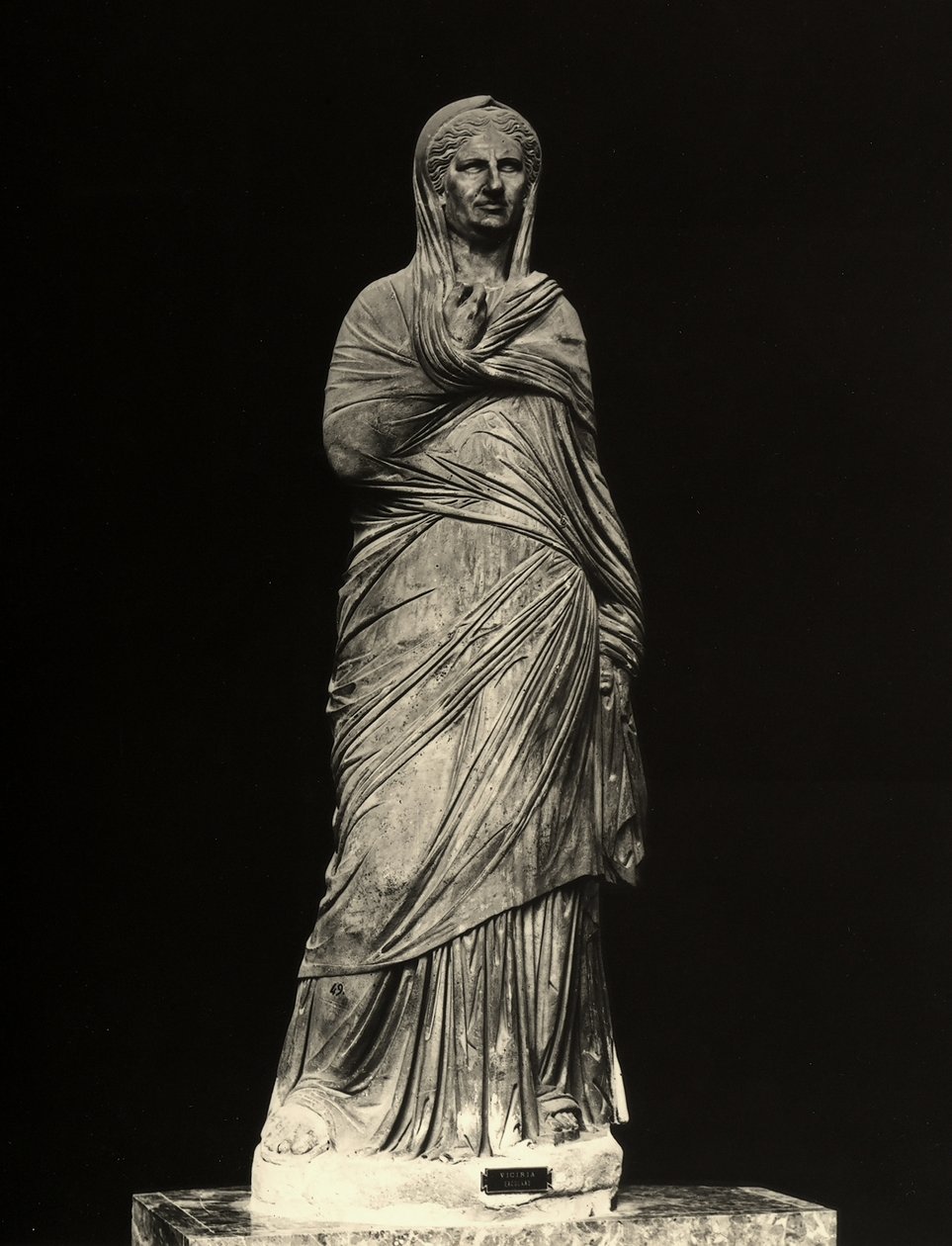 Viciria Arcate, esposa de Balbus (mármol) de Roman Roman
