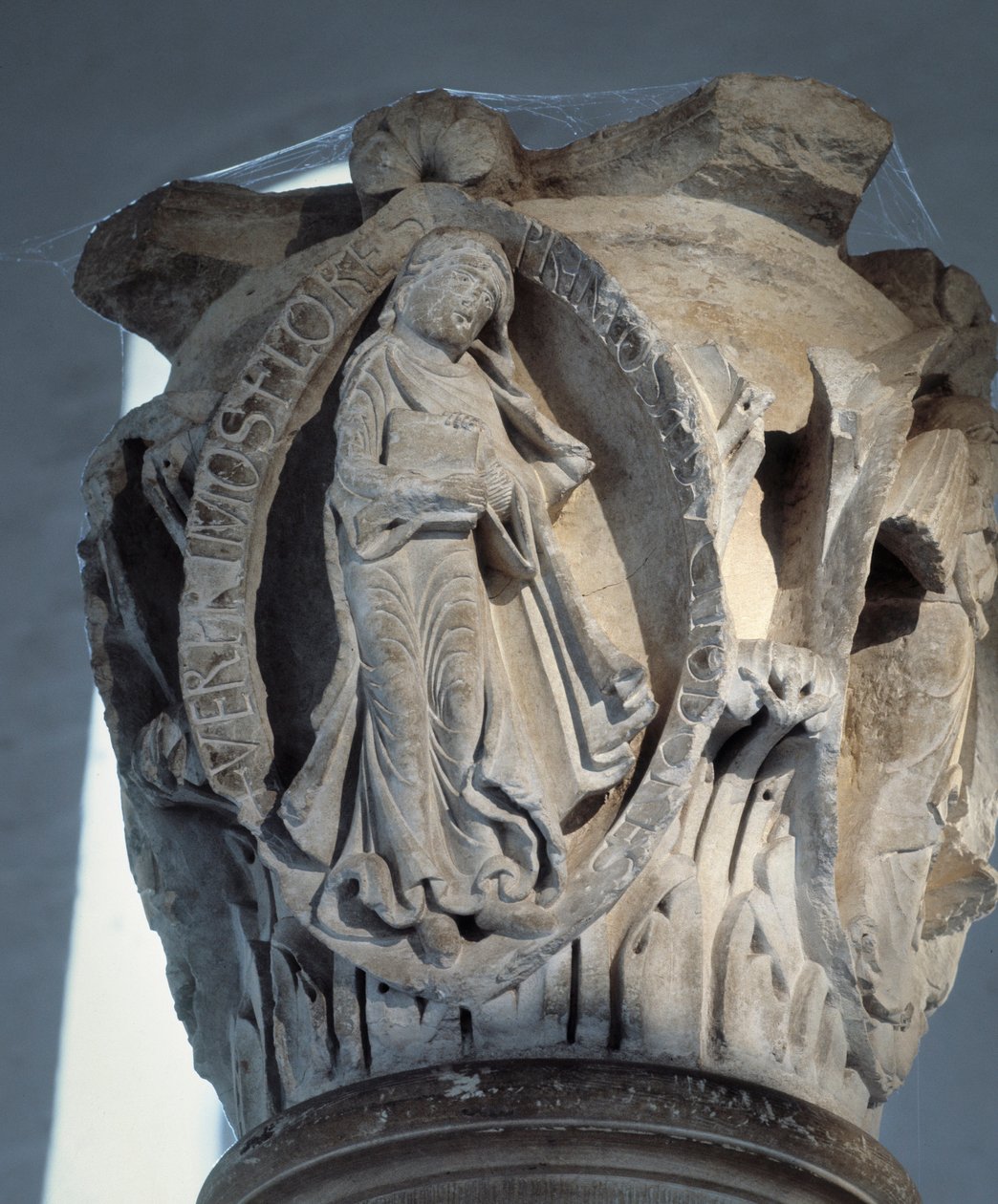 Capitel del coro de Romanesque