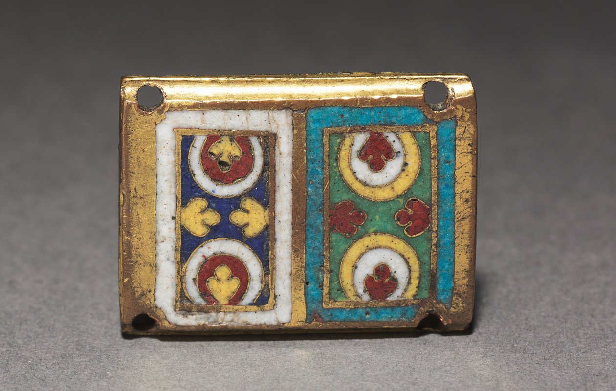 Placa de un relicario, c.1170 de Romanesque