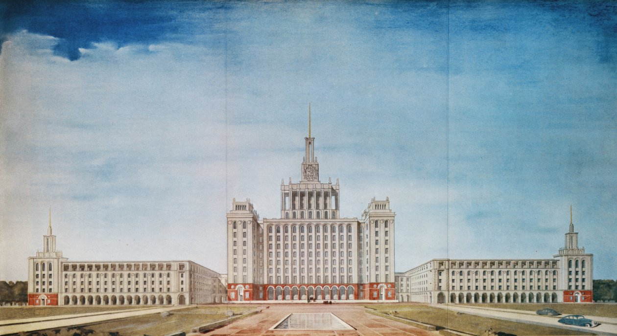 Casa Scinteii, Bucarest de Romanian School