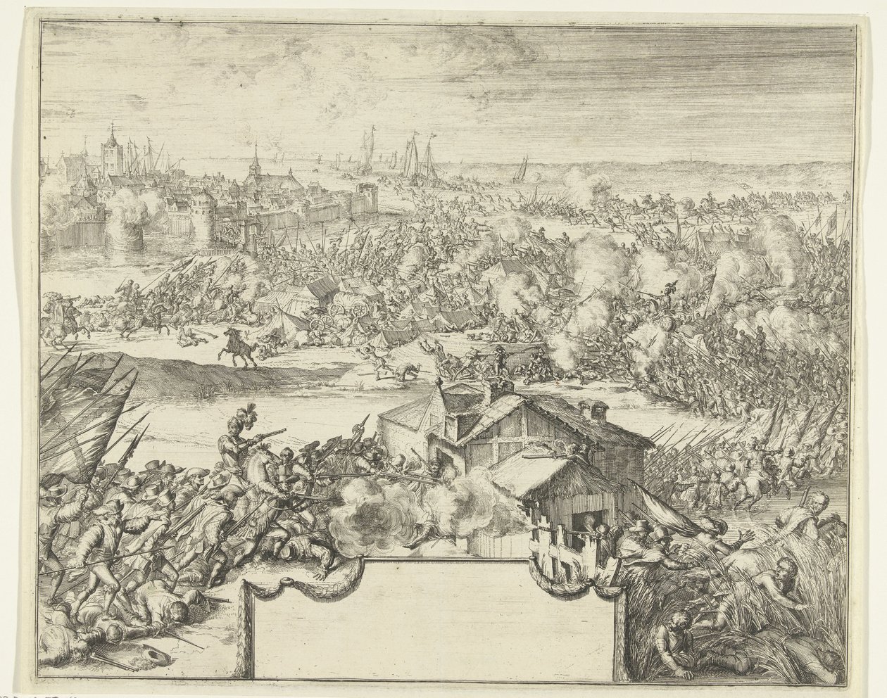 Batalla de Steenbergen, 1583 de Romeyn de Hooghe