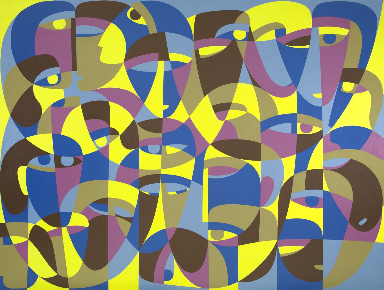 Dios interreligioso / universal, 1998 de Ron Waddams
