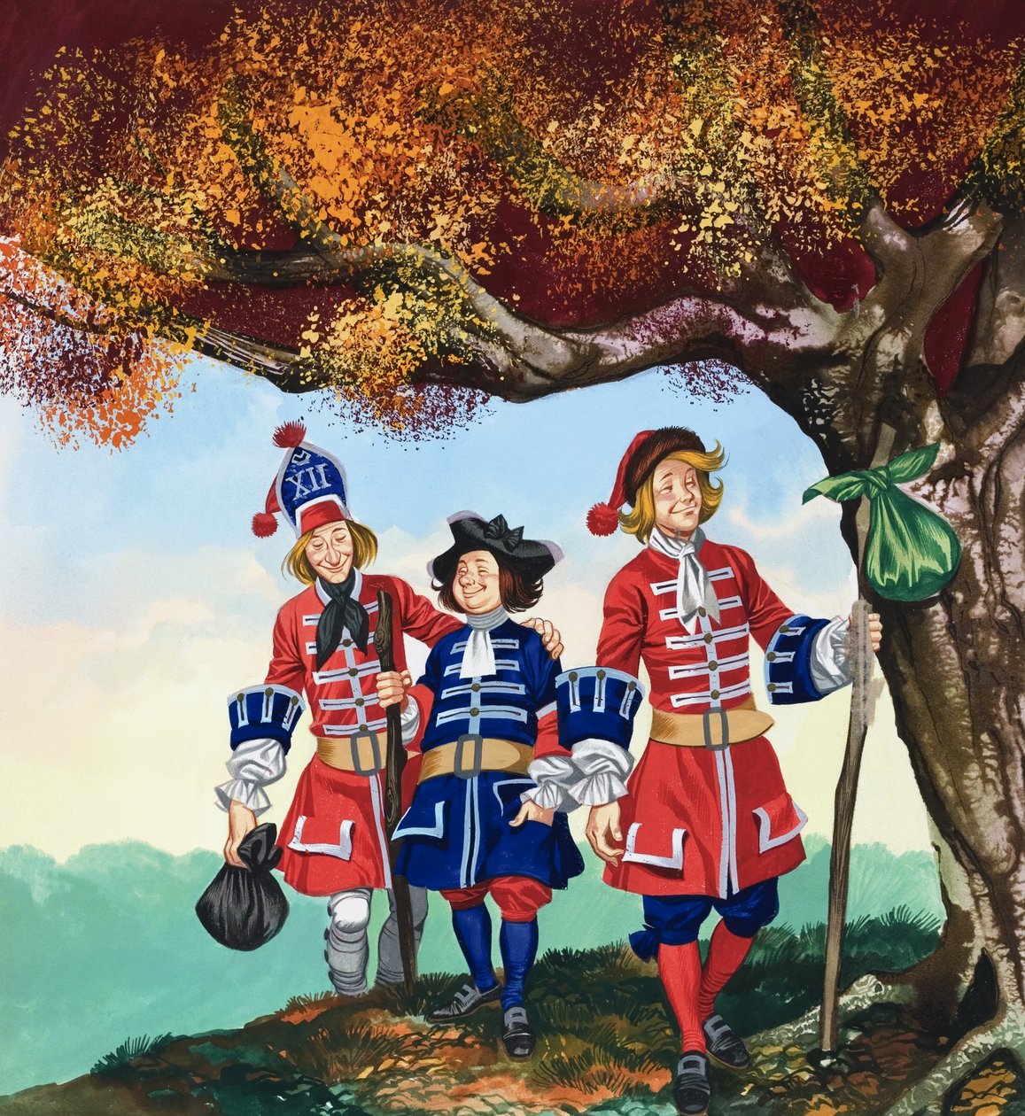 Los tres soldados de Ron Embleton