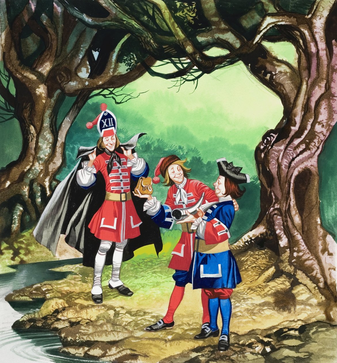 Los tres soldados de Ron Embleton