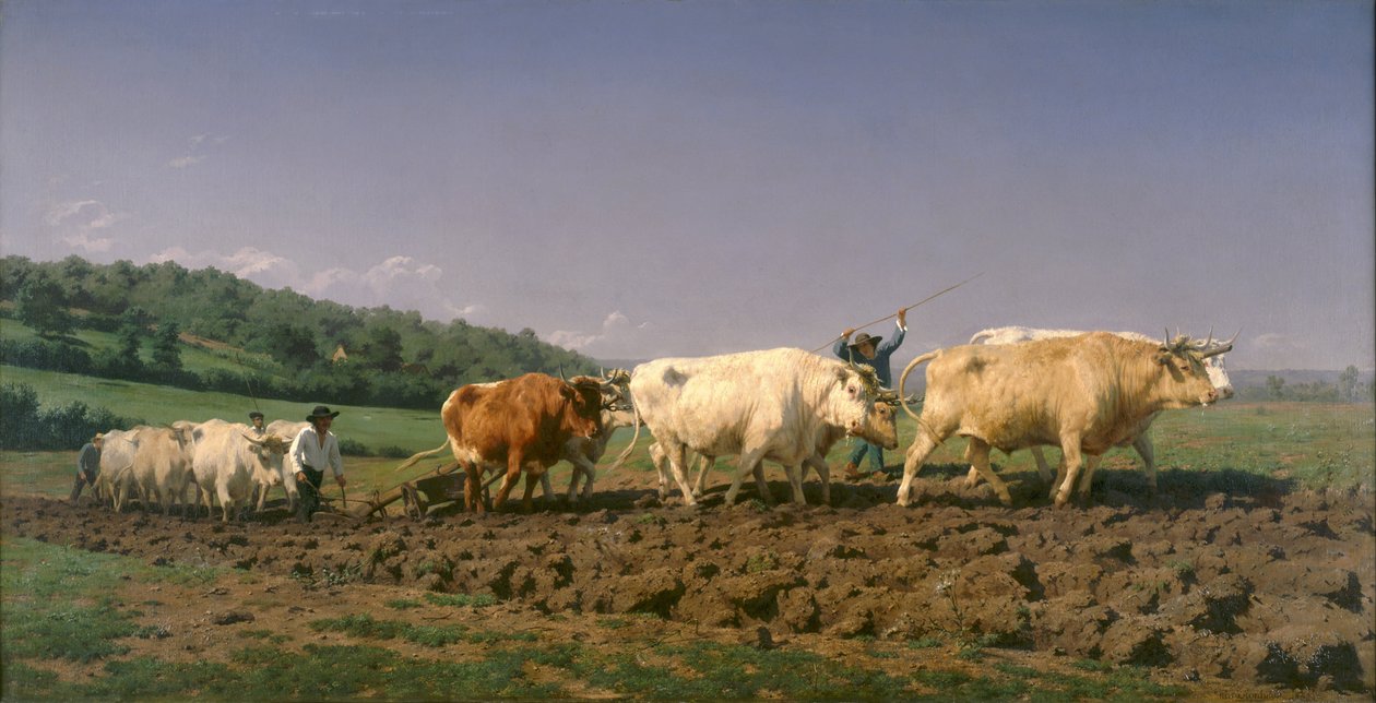 Arando en Nevers de Rosa Bonheur