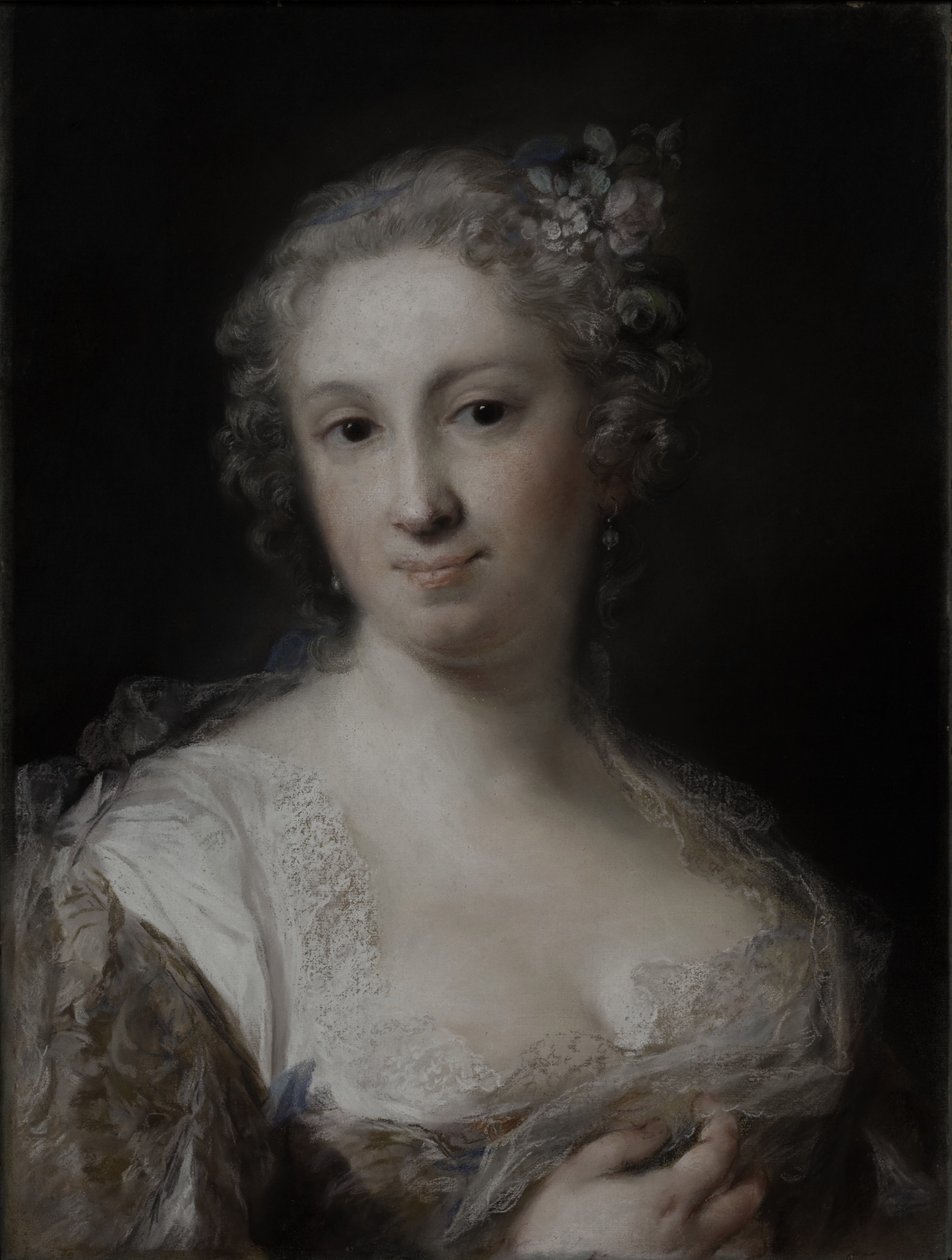 Retrato de una dama, c.1730-40 de Rosalba Giovanna Carriera