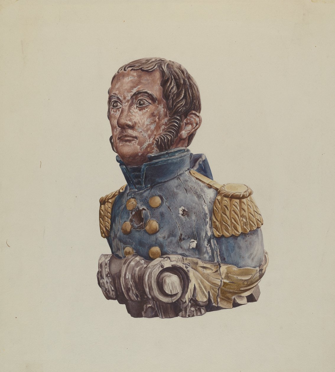 Figura de Proa: Oficial Naval de Rosamond P. Gray