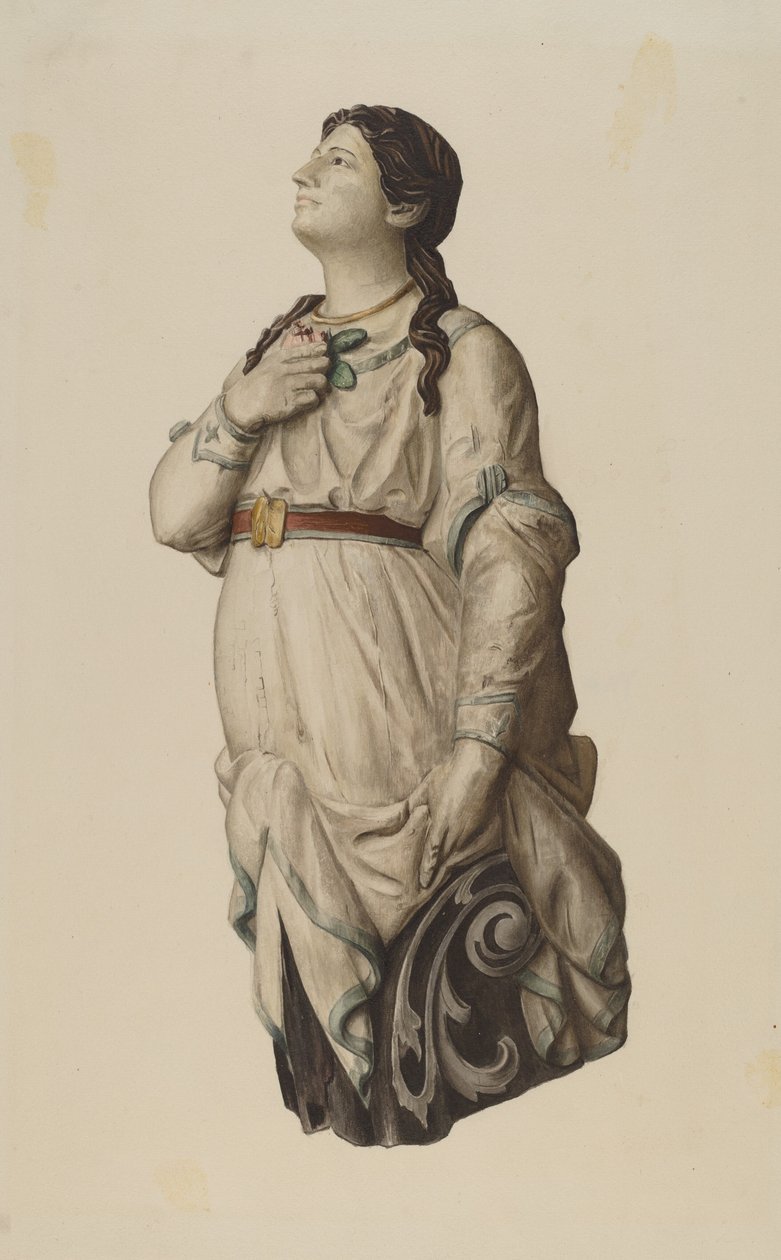 Figura de Proa del "Julia Lawrence" de Rosamond P. Gray