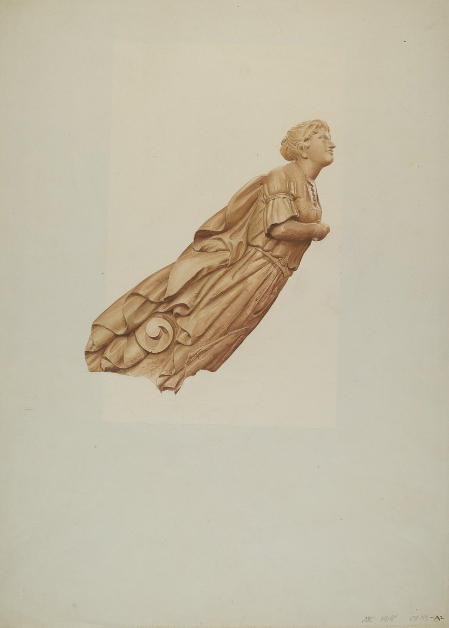 Figura de proa "El Rin" de Rosamond P. Gray