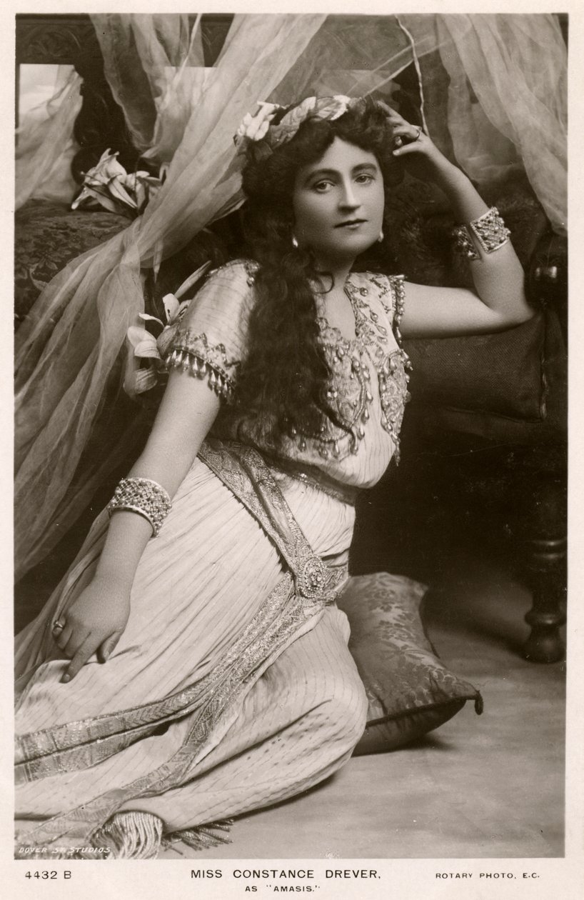Constance Drever, actriz británica, c. 1907 de Rotary Photo