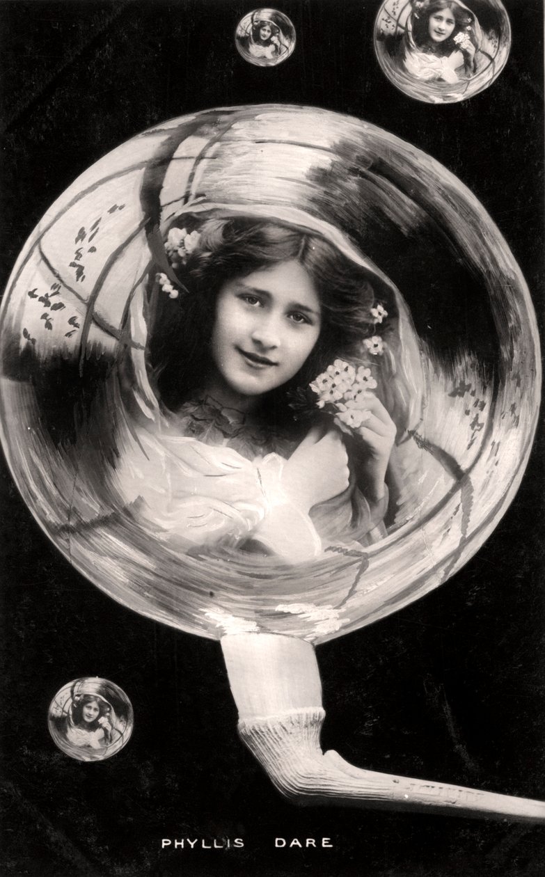 Phyllis Dare 1890-1975, actriz inglesa, 1907 de Rotary Photo