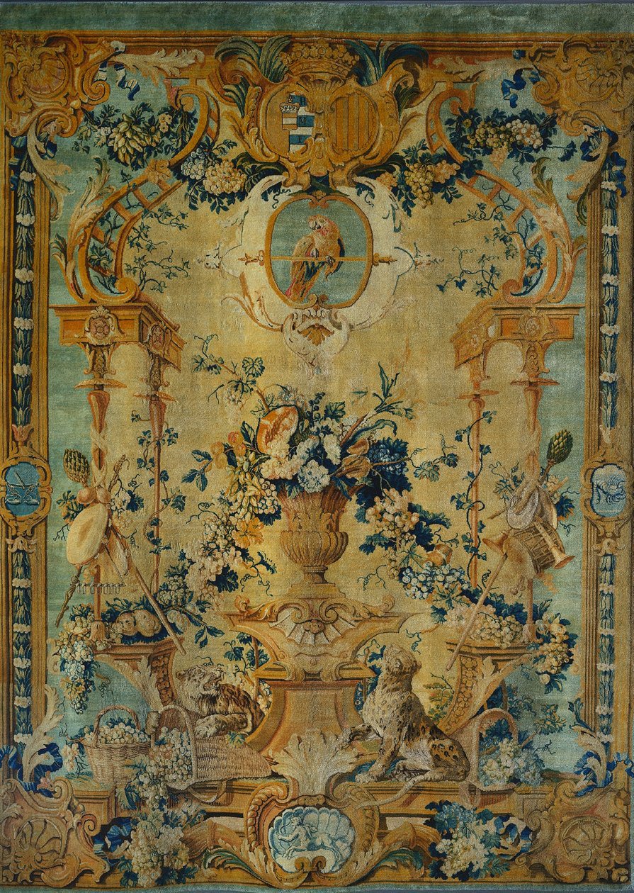 Panel de Savonnerie: Otoño de Royal Savonnerie Manufactory, Chaillot Workshops