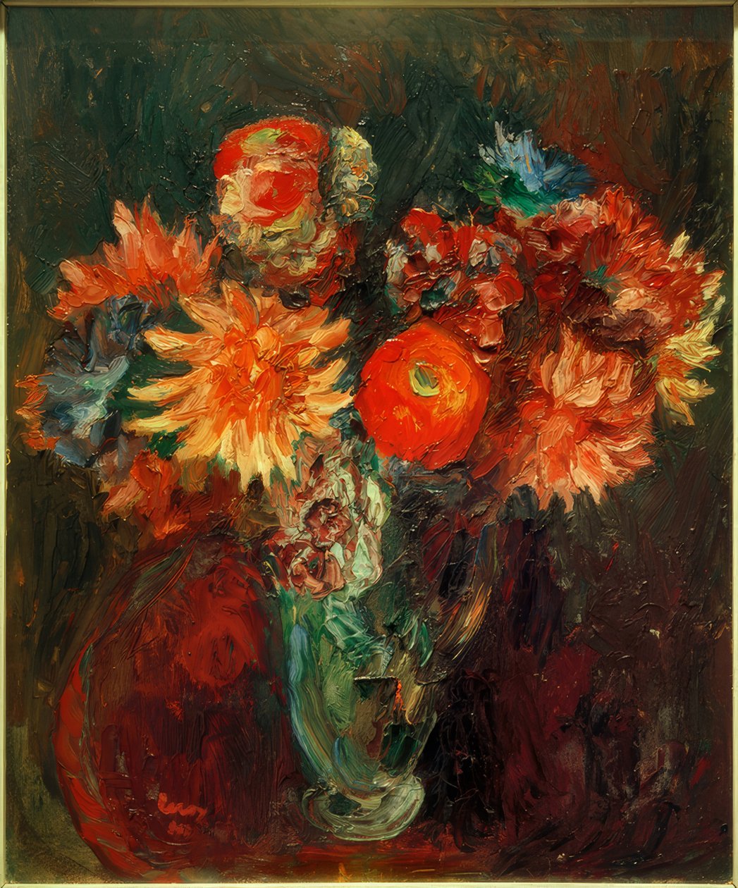 Ramo de dalias de Rudolf Levy