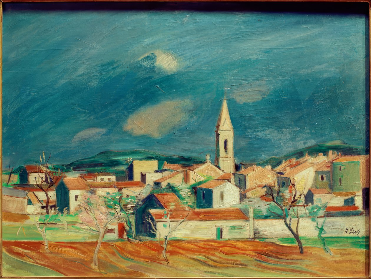 Paisaje cerca de Sanary de Rudolf Levy