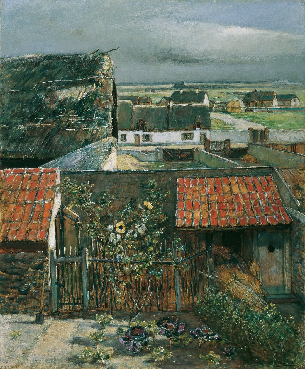 paisaje bretón de Rudolf Ribarz