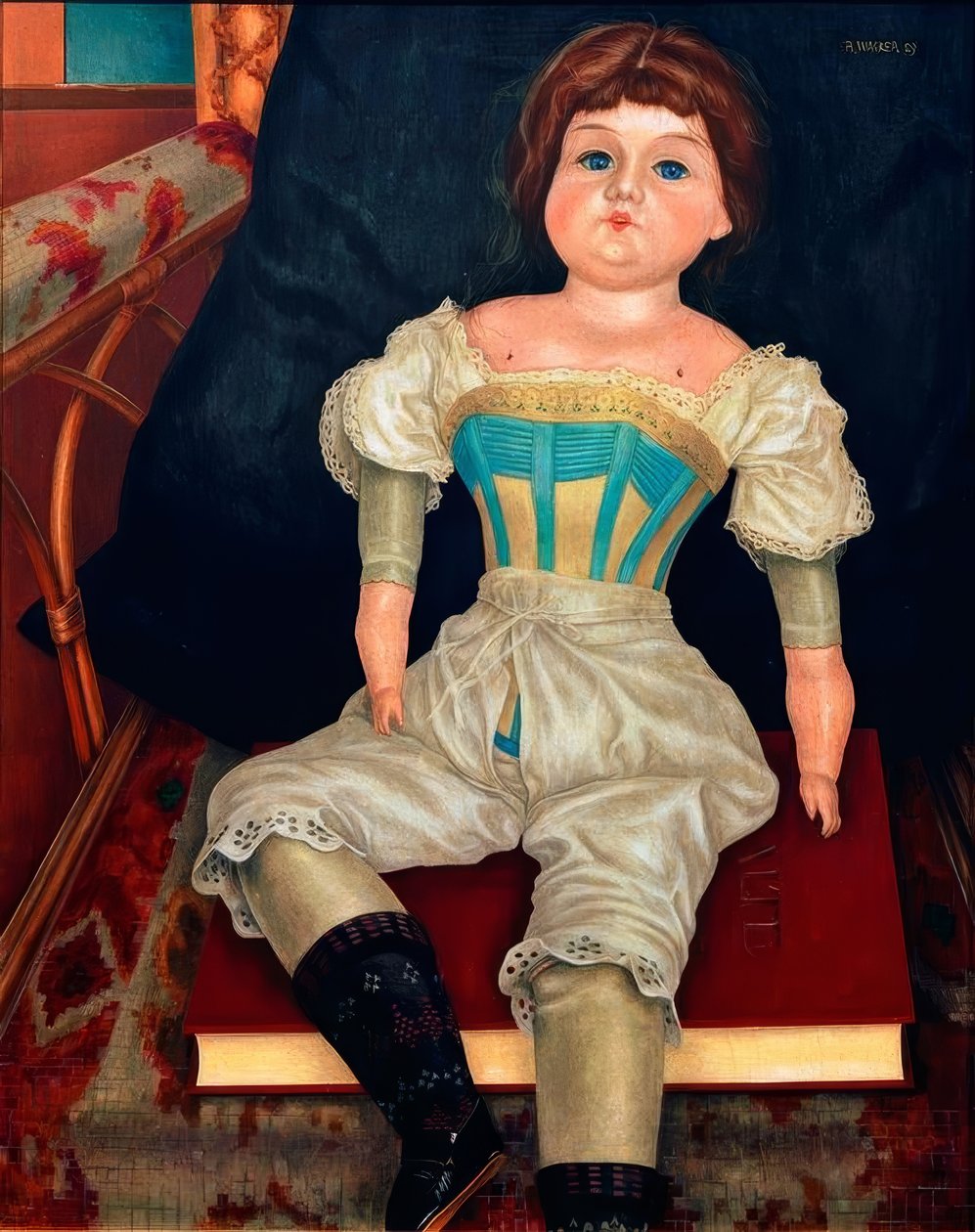 Muñeca con corsé de Rudolf Wacker