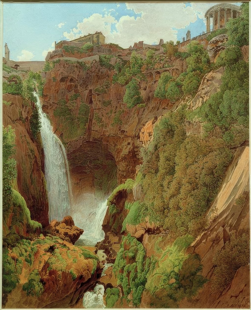 Tívoli (Lacio, Italia) de Rudolf von Alt