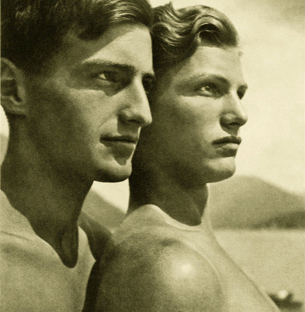 Los hermanos, 1928 de Rudolph Koppitz