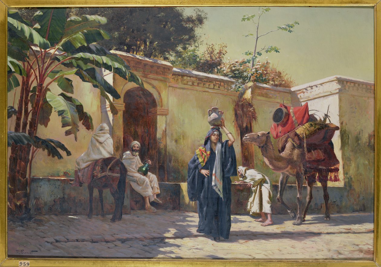 Escena marroquí de Rudolphe Ernst
