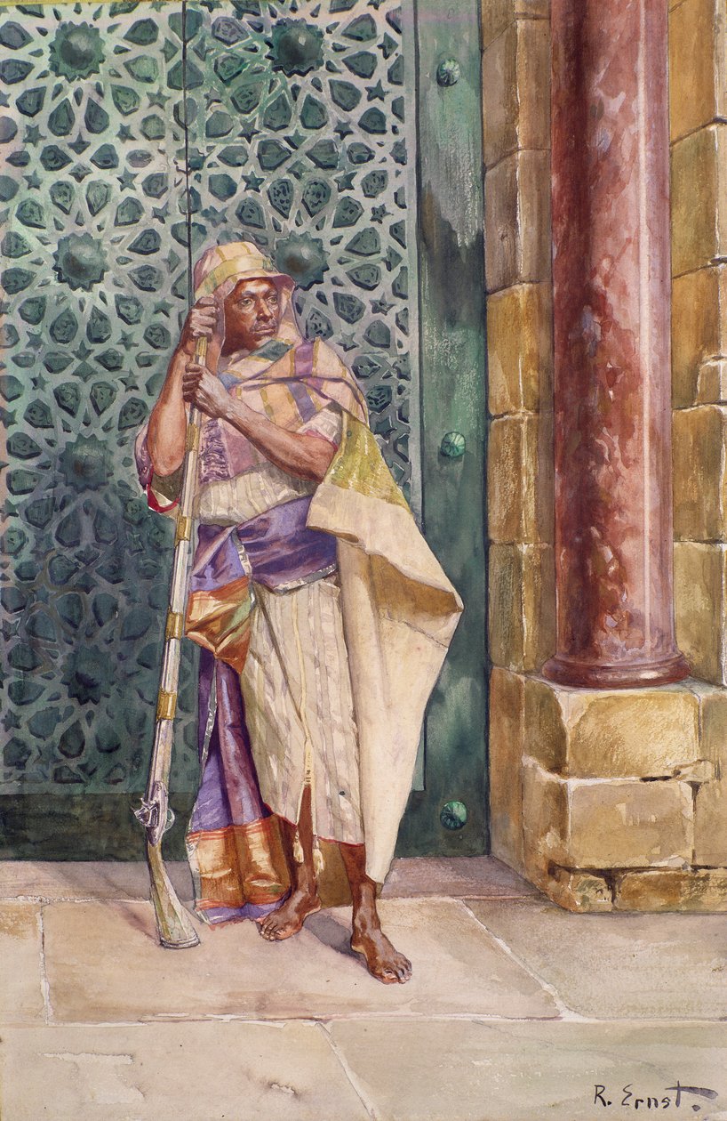 El Guardián del Harén de Rudolphe Ernst