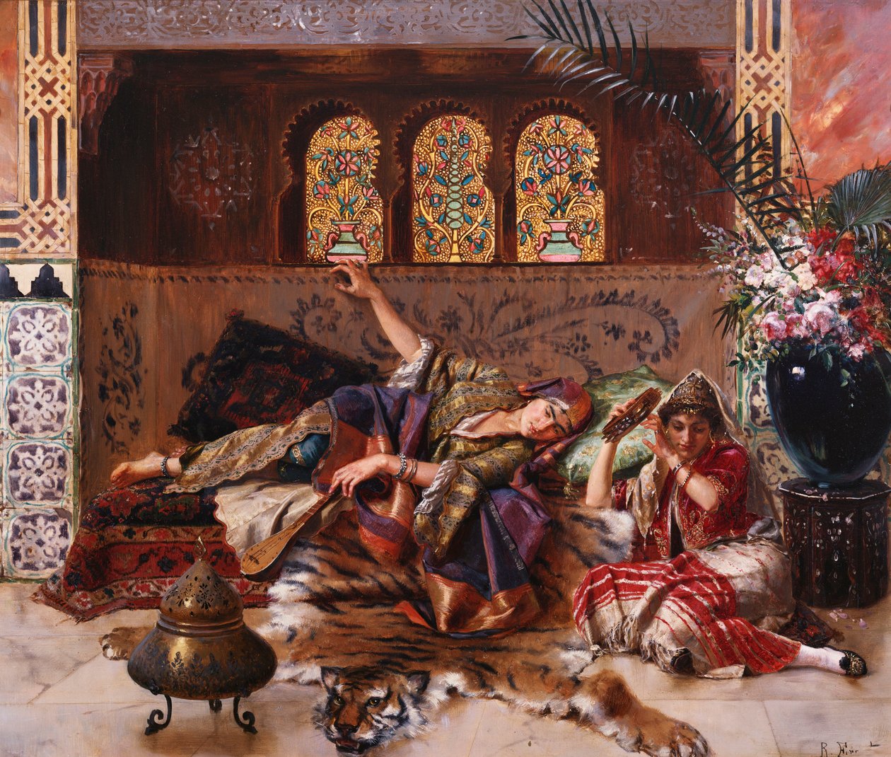 En el Harén de Rudolphe Ernst