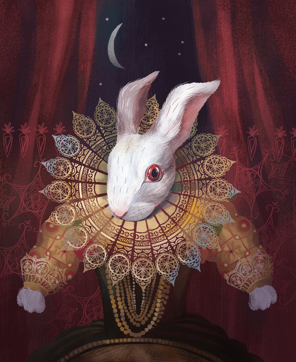 Blanco como la luna, 2016 de Runa Anastasiya Rudaya