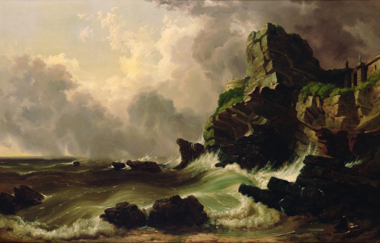 Paisaje marino de Russell William Thompson Smith