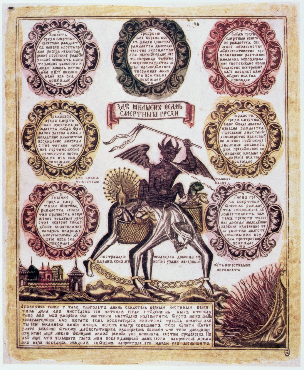 Los siete pecados capitales de Russian School