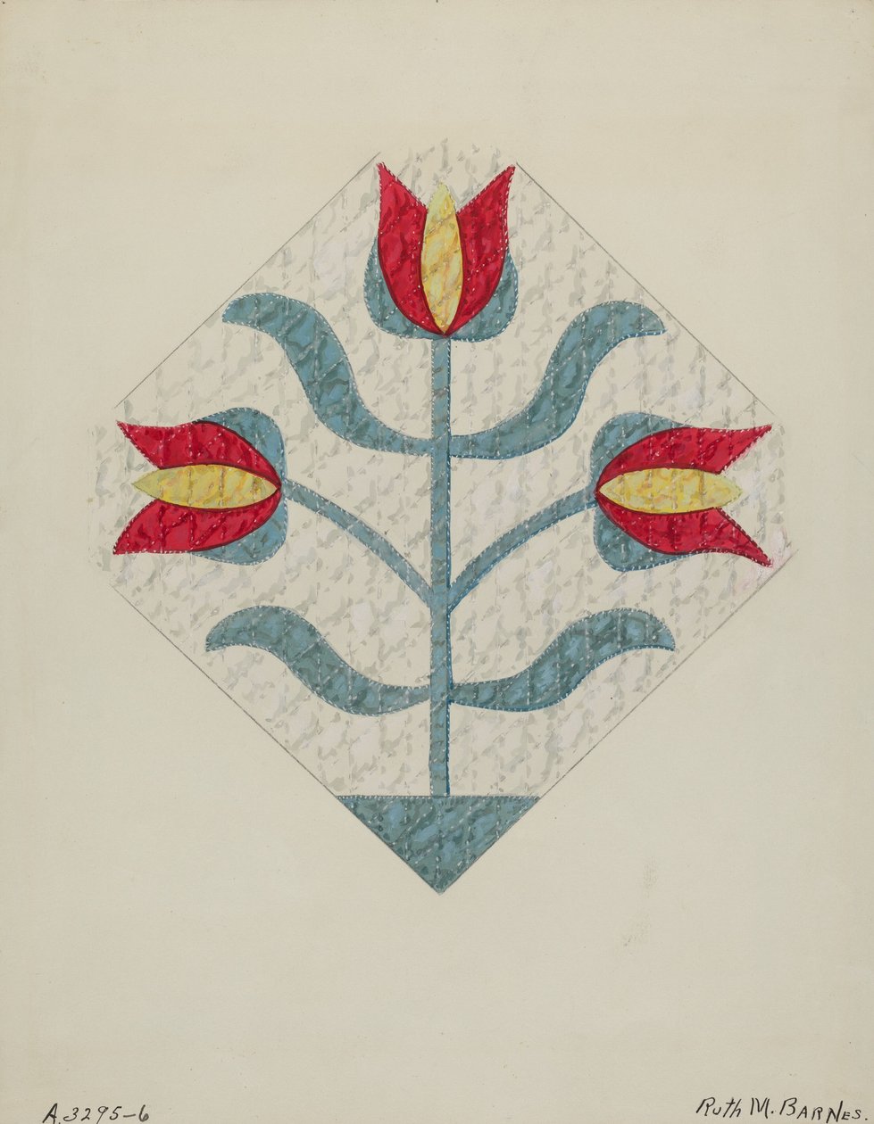 Colcha, c. 1936 de Ruth M Barnes