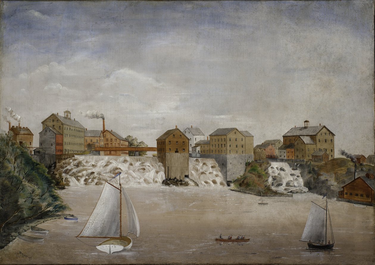 Cataratas de Vergennes, c.1875-76 de S. H. Washburn