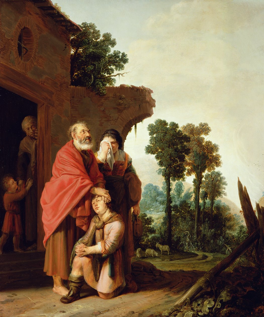 El hijo pródigo, siglo XVII de Salomon de Bray