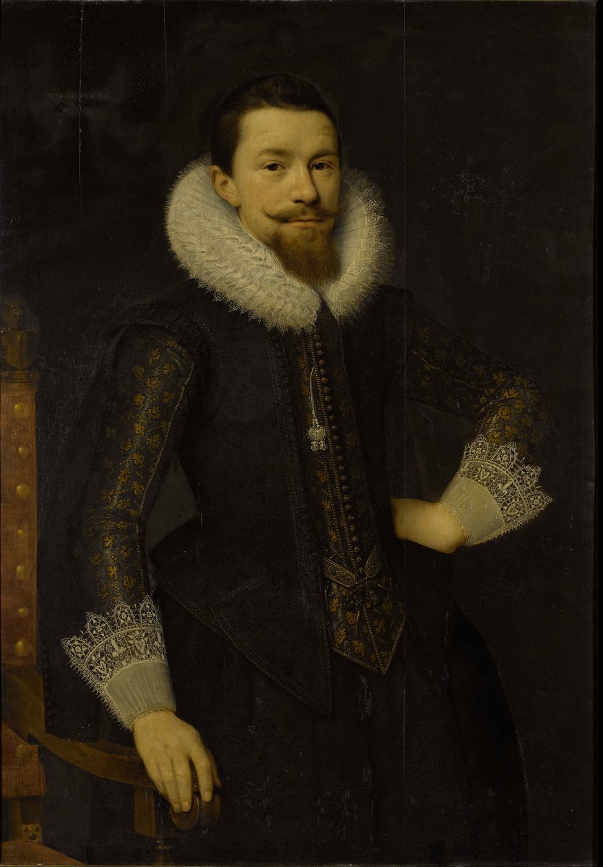 Retrato de Pieter Boudaen Courten (1594-1668) de Salomon Mesdach