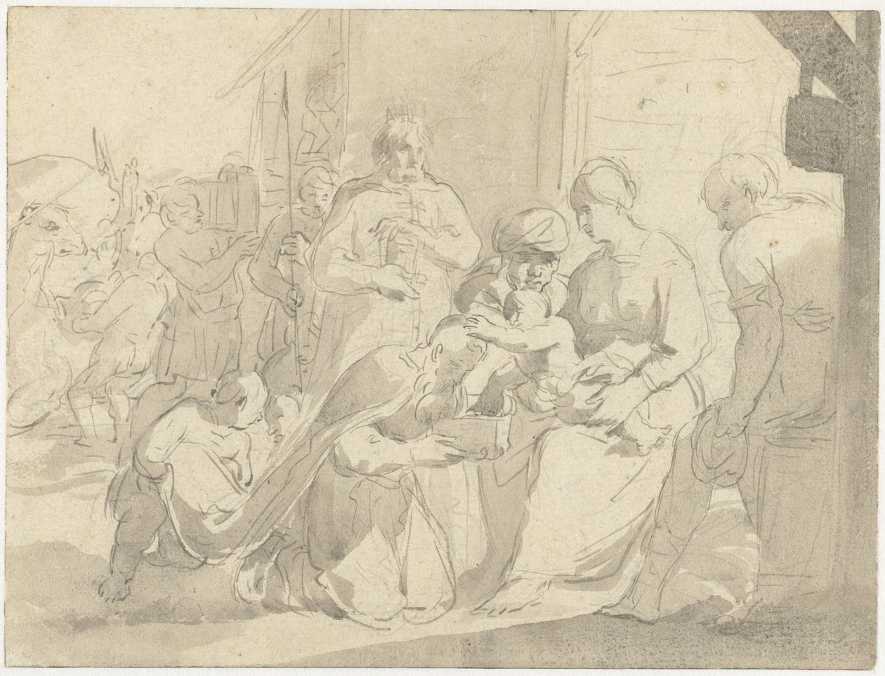 Adoración de los reyes de Salomon de Bray (attributed to)