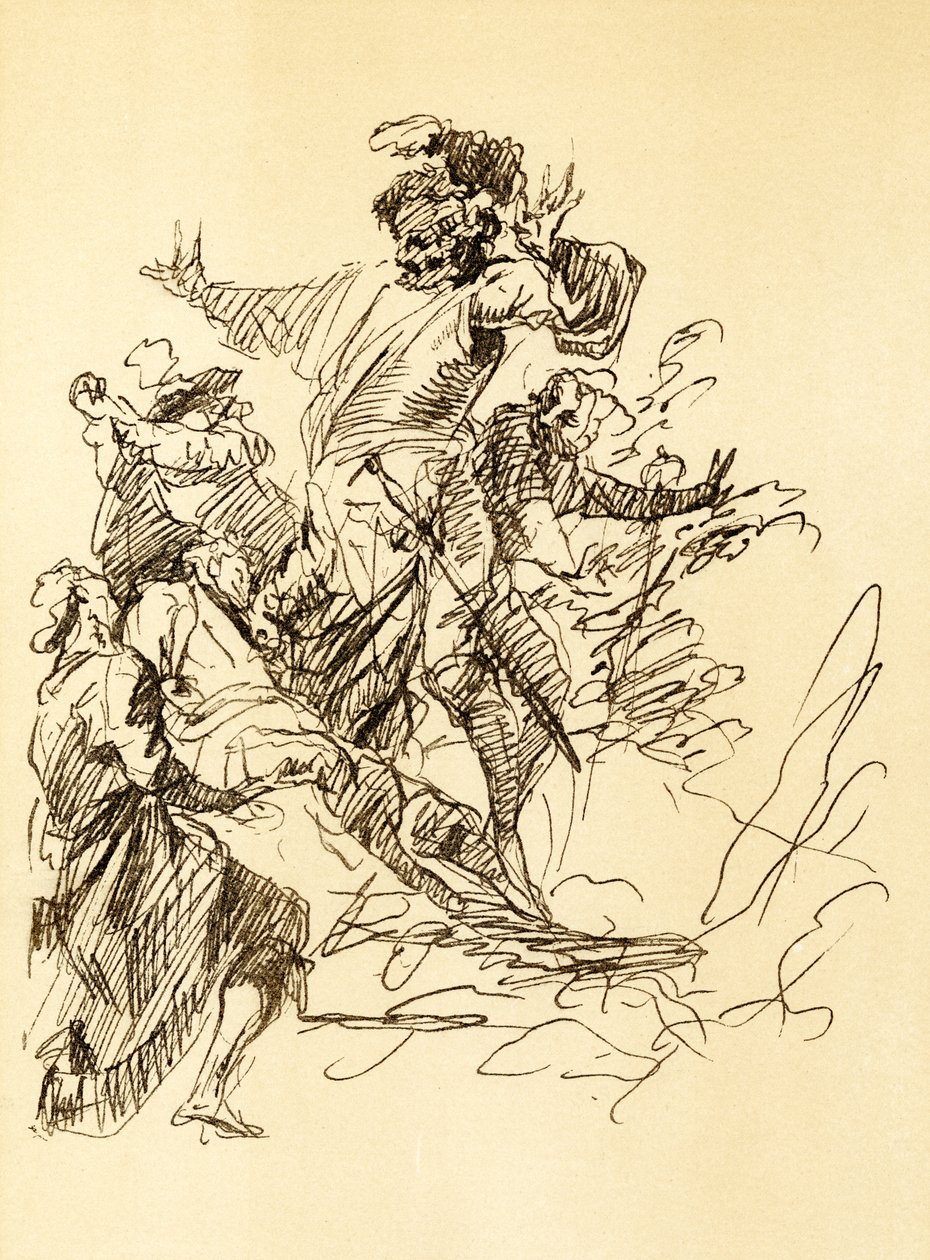 Estudio de composición de Salvator Rosa