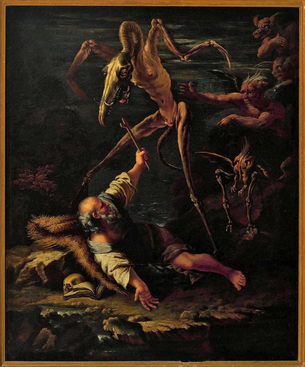 Italia, Coldirodi, Tentaciones de San Antonio de Salvator Rosa