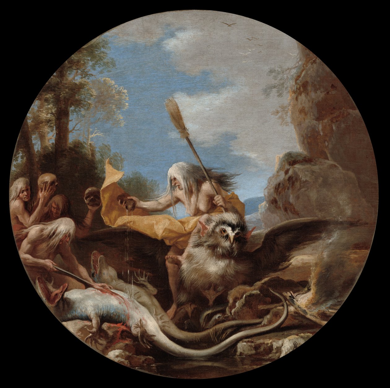 Scenes of Witchcraft: Day de Salvator Rosa