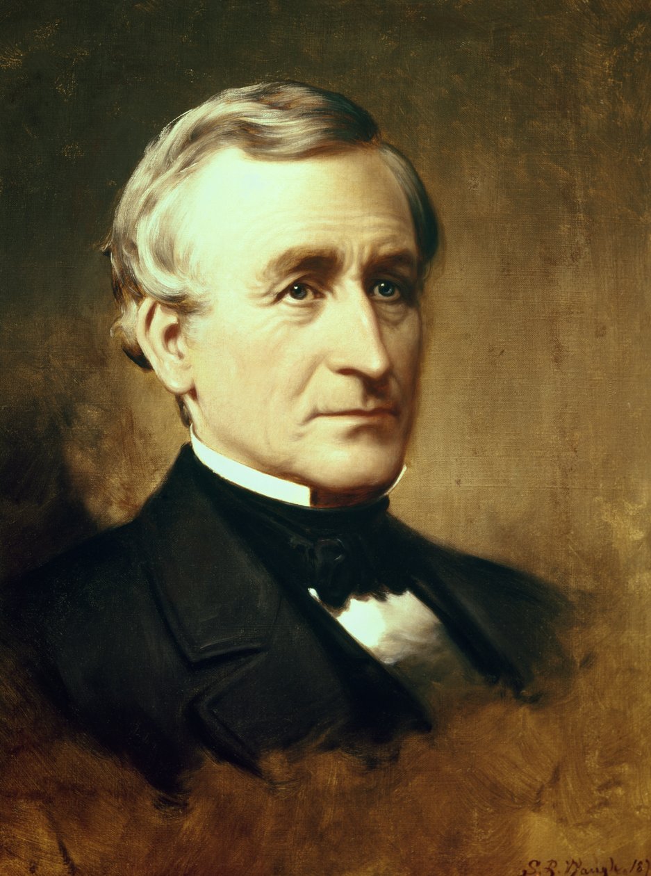 Retrato de Charles Wilkes (1798-1877) 1870 de Samuel Bell Waugh