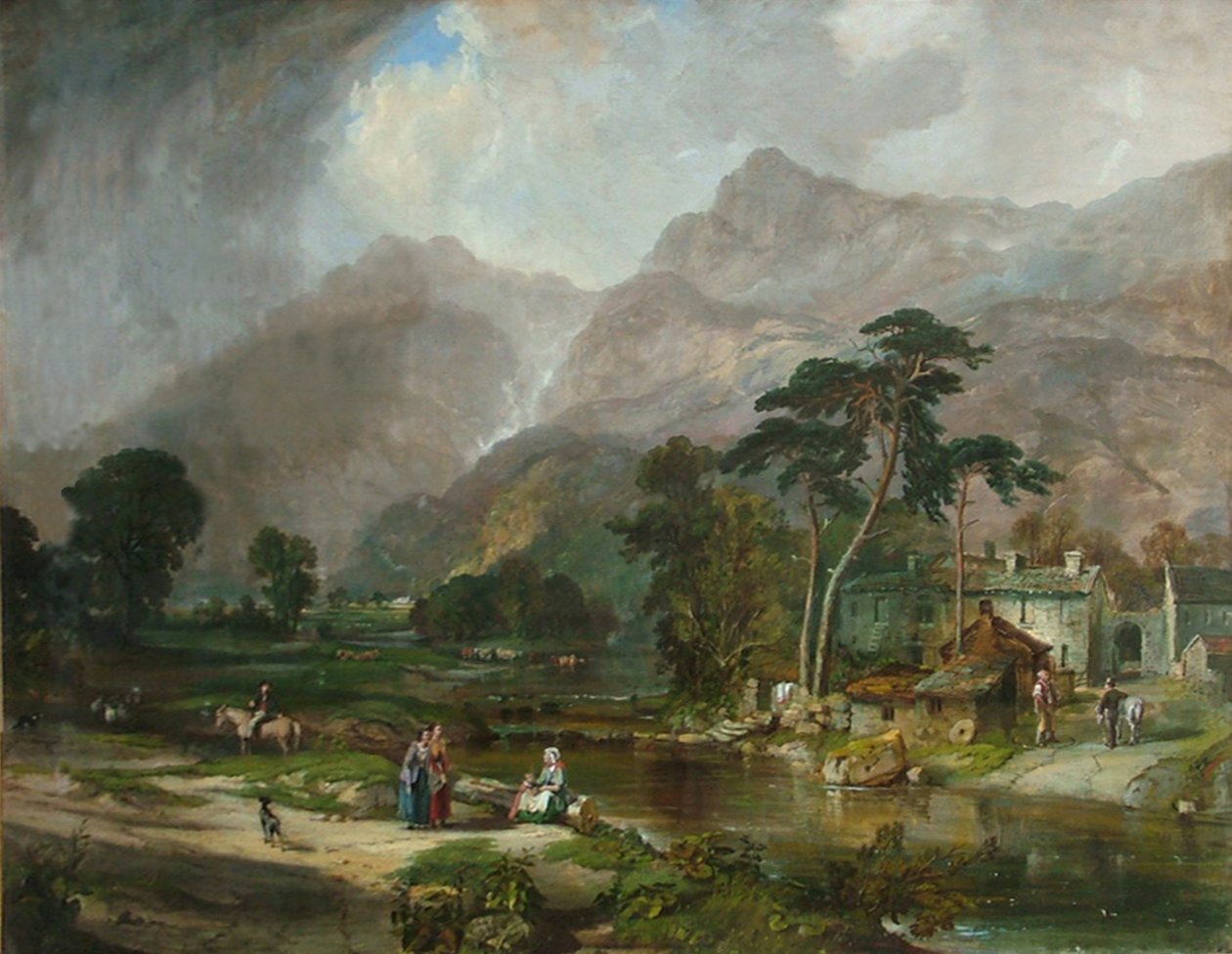 Borrowdale, 1846 de Samuel Bough