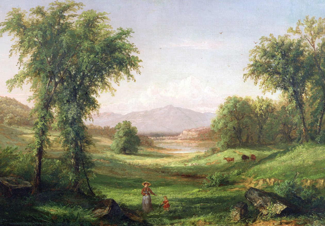 Paisaje de New Hampshire de Samuel Colman