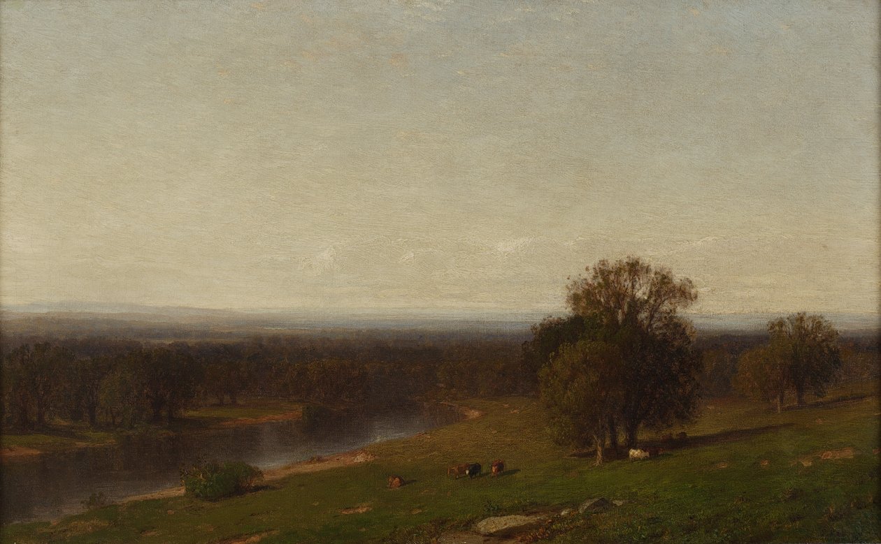 El valle de Genesee, Nueva York, 1862-63 de Samuel Colman