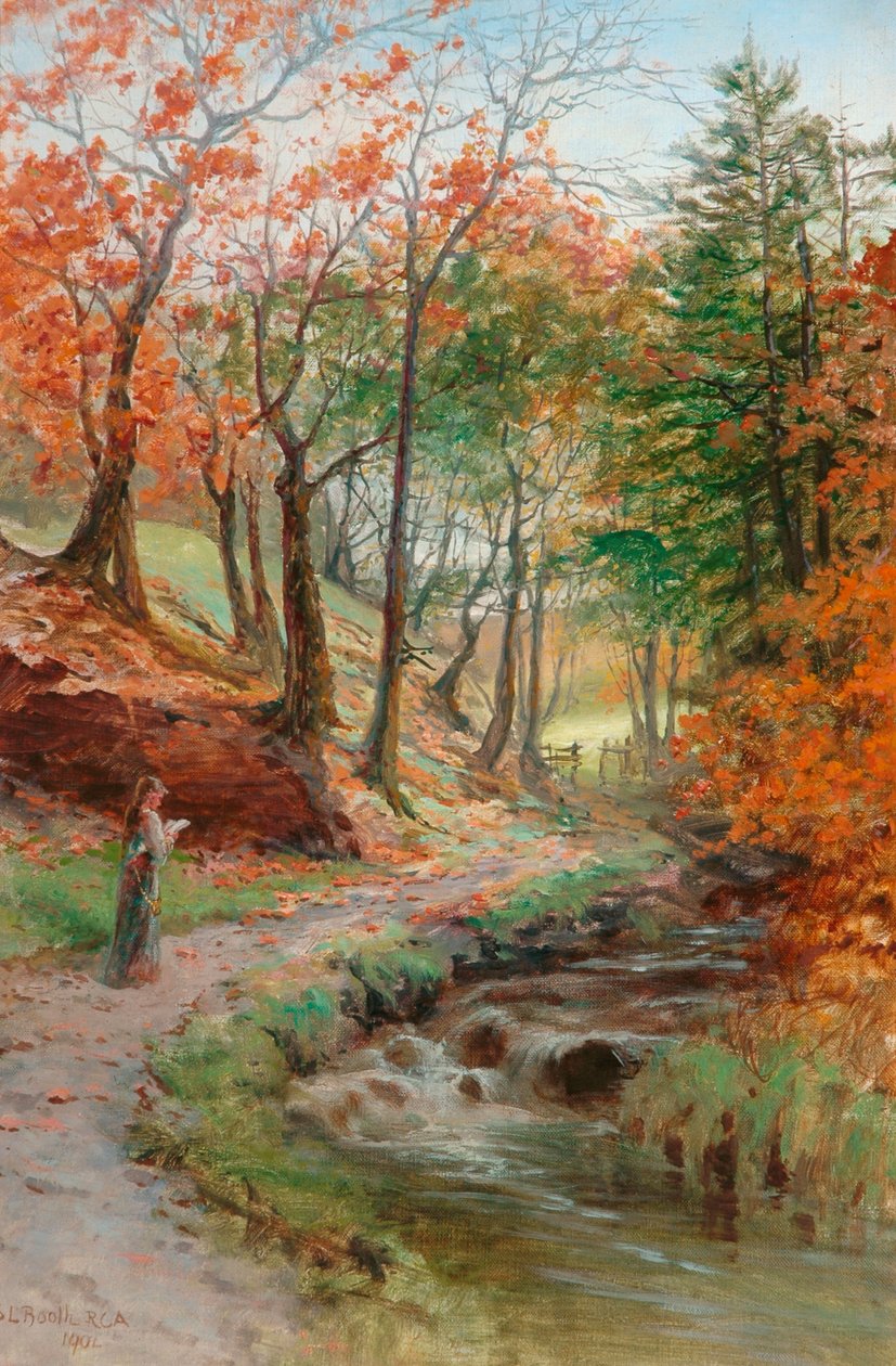 Cerca de Dean Wood, Rivington, 1901 de Samuel Lawson Booth