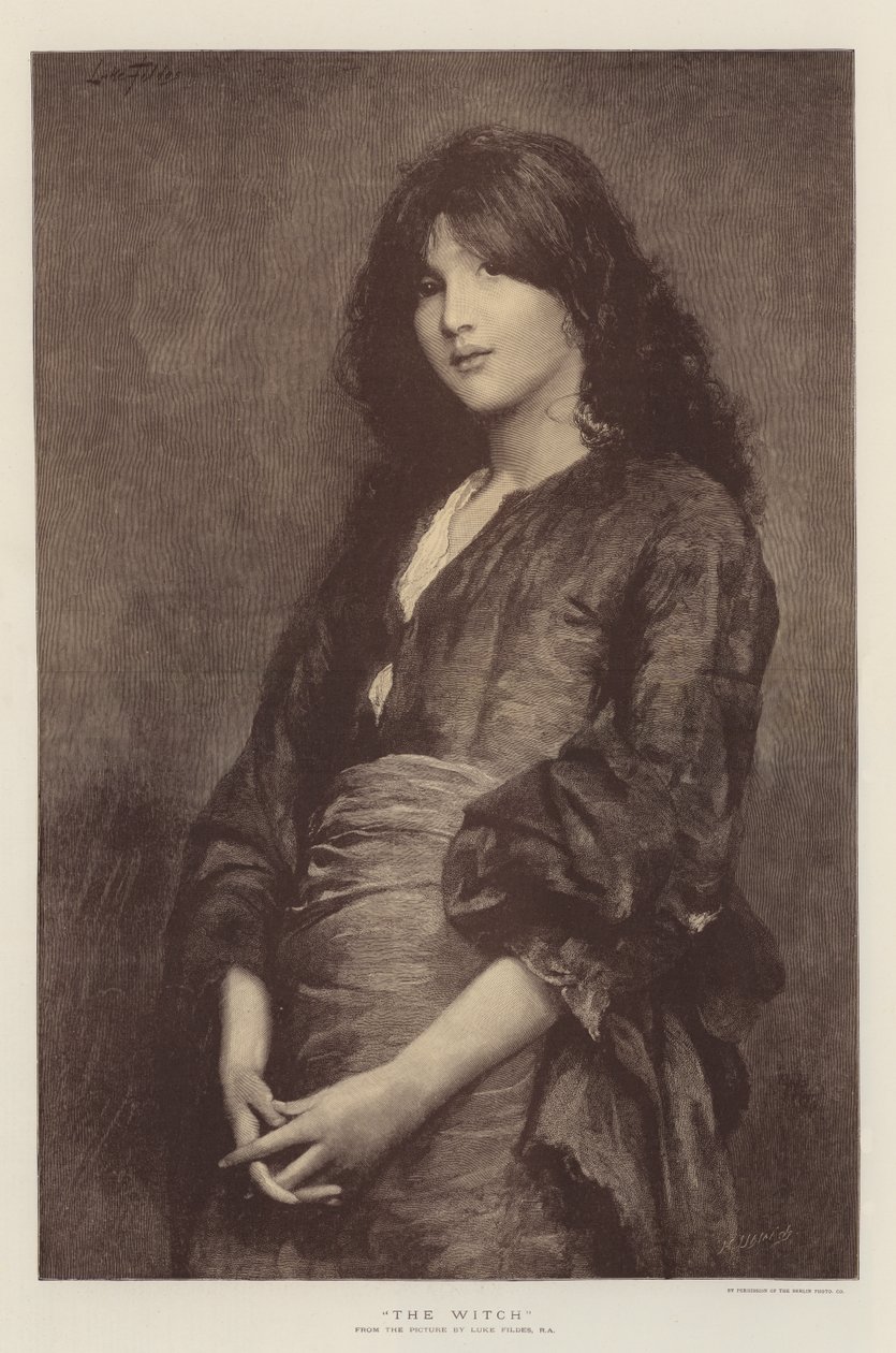 La Bruja de Samuel Luke Fildes