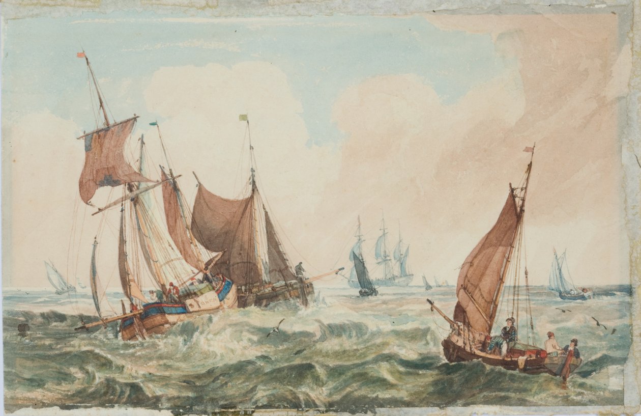 Paisaje marino de Samuel Owen