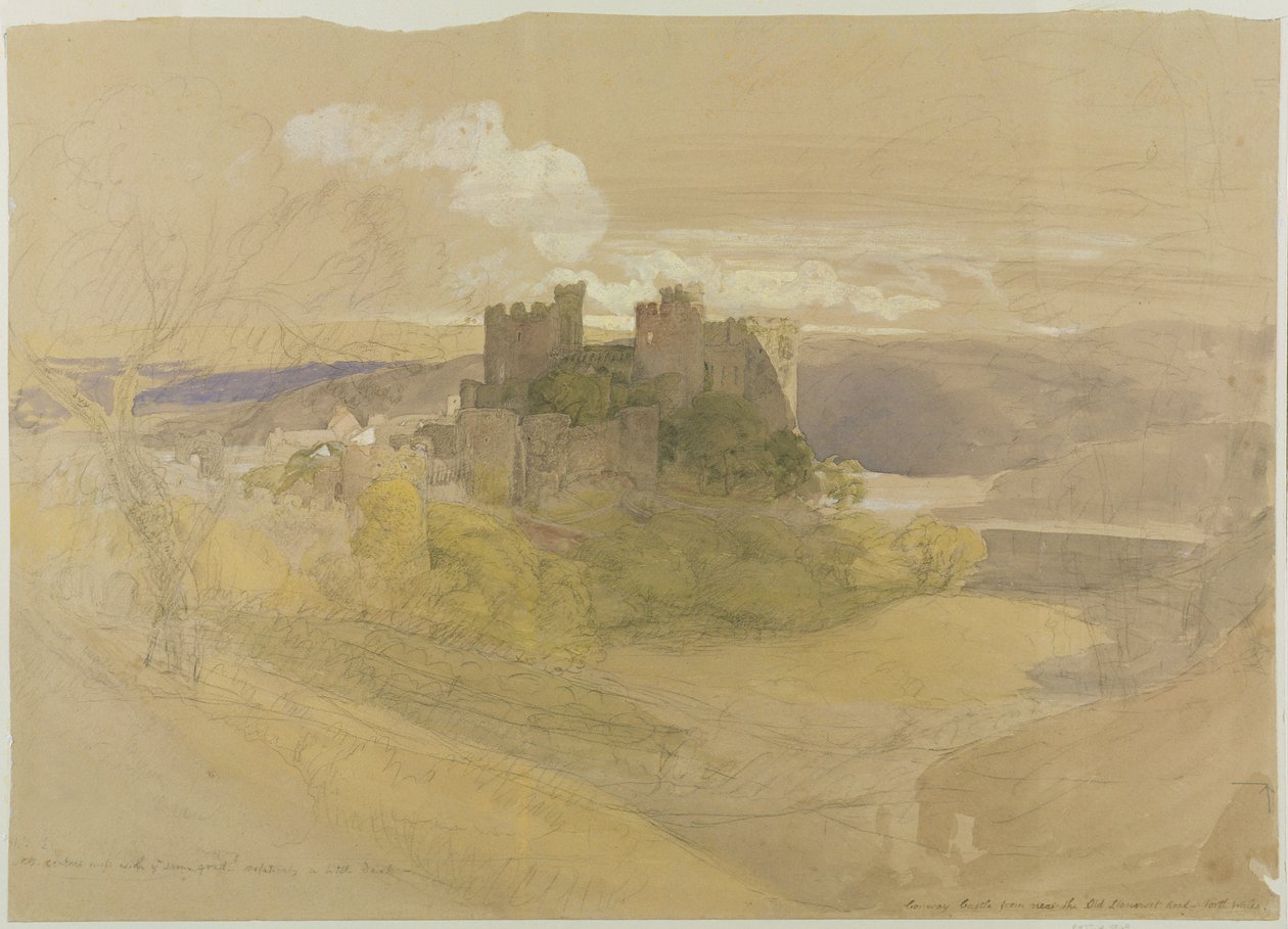 Castillo de Conway de Samuel Palmer