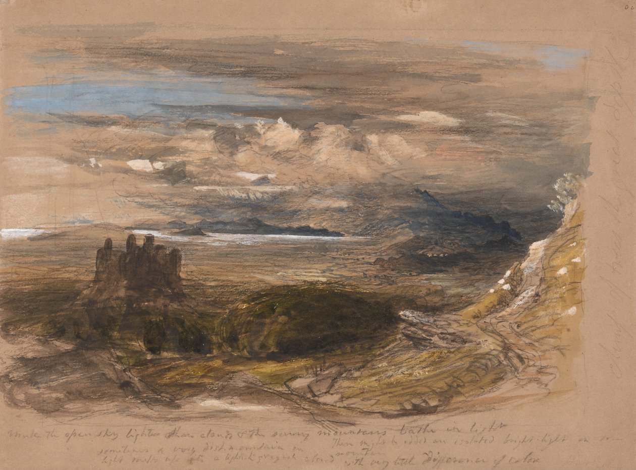 Castillo de Harlech de Samuel Palmer