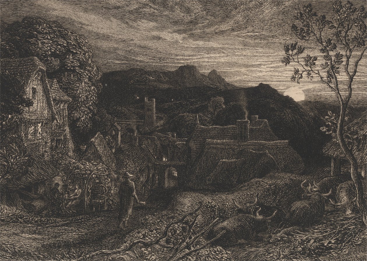 El pregonero de Samuel Palmer