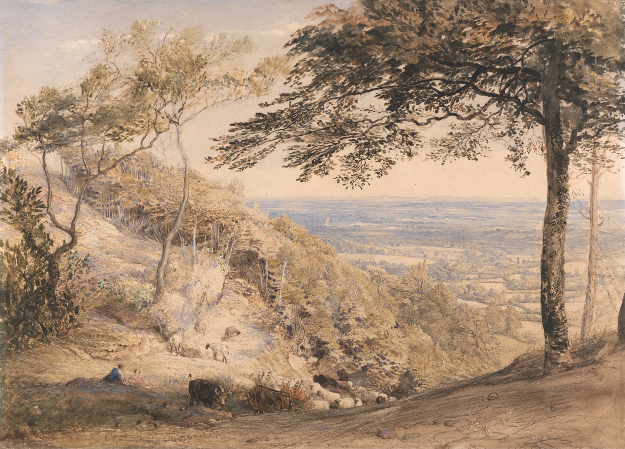 La Colina de Wilmots, Kent de Samuel Palmer